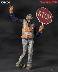 Tales from the Apocalypse, The Traffic Guard - 1/16 Scale Zombie Plastic Model Kit