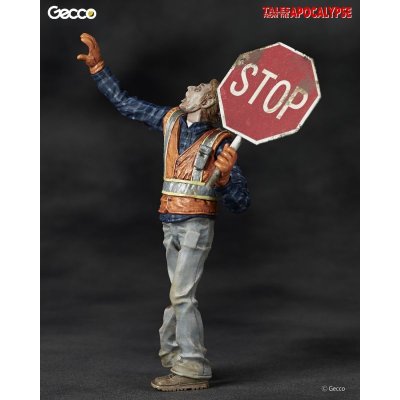 Photo2: Tales from the Apocalypse, The Traffic Guard - 1/16 Scale Zombie Plastic Model Kit