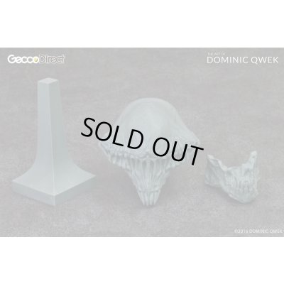Photo10: THE ART OF DOMINIC QWEK / TEMPLAR SKULL, Resin Model Kit (Free Shipping)