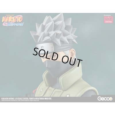 Photo7: Kakashi Hatake 1/6 Scale Posable Statue, Fourth Great Ninja War Ver.