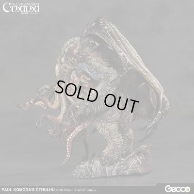 Photo3: Paul Komoda's CTHULHU, Prepainted Statue (Non Scale)