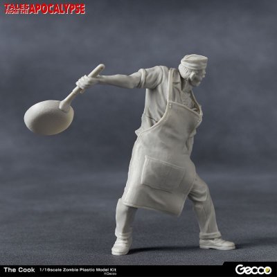 Photo14: Tales from the Apocalypse, The Cook - 1/16 Scale Zombie Plastic Model Kit