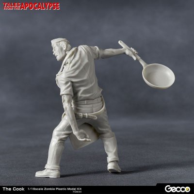 Photo16: Tales from the Apocalypse, The Cook - 1/16 Scale Zombie Plastic Model Kit