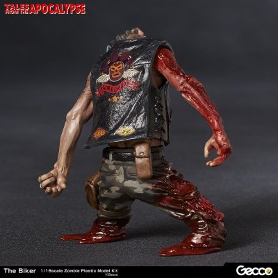 Photo4: Tales from the Apocalypse, The Biker - 1/16 Scale Zombie Plastic Model Kit