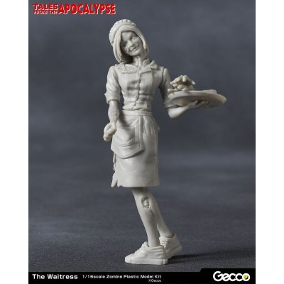 Photo13: Tales from the Apocalypse, The Waitress - 1/16 Scale Zombie Plastic Model Kit (Japanese package box)