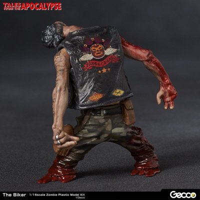 Photo3: Tales from the Apocalypse, The Biker - 1/16 Scale Zombie Plastic Model Kit