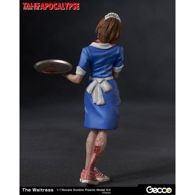 Photo4: Tales from the Apocalypse, The Waitress - 1/16 Scale Zombie Plastic Model Kit (Japanese package box)