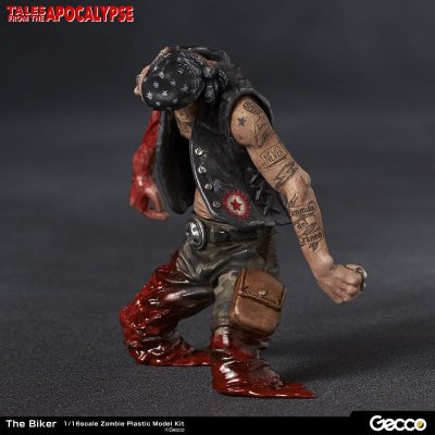 Photo2: Tales from the Apocalypse, The Biker - 1/16 Scale Zombie Plastic Model Kit