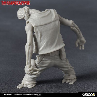 Photo15: Tales from the Apocalypse, The Biker - 1/16 Scale Zombie Plastic Model Kit