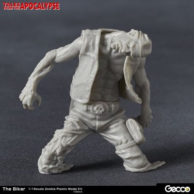 Photo13: Tales from the Apocalypse, The Biker - 1/16 Scale Zombie Plastic Model Kit