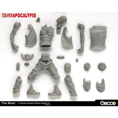 Photo17: Tales from the Apocalypse, The Biker - 1/16 Scale Zombie Plastic Model Kit