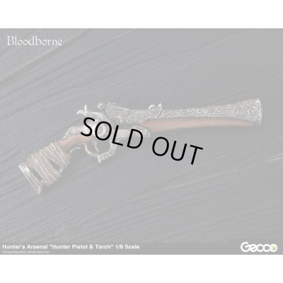 Photo4: Bloodborne / Hunter's Arsenal: Hunter Pistol & Torch 1/6 Scale Weapon