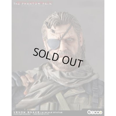 Photo7: METAL GEAR SOLID V: THE PHANTOM PAIN / VENOM SNAKE 1/6 Scale Statue (Free Shipping)