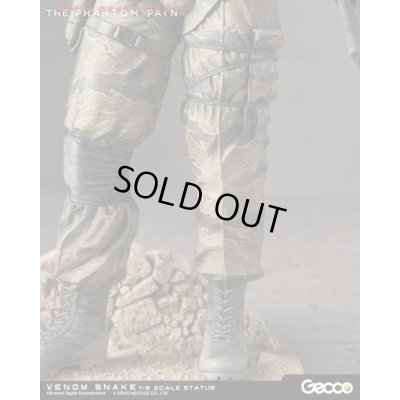 Photo10: METAL GEAR SOLID V: THE PHANTOM PAIN / VENOM SNAKE 1/6 Scale Statue (Free Shipping)
