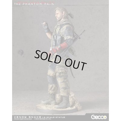Photo6: METAL GEAR SOLID V: THE PHANTOM PAIN / VENOM SNAKE 1/6 Scale Statue (Free Shipping)