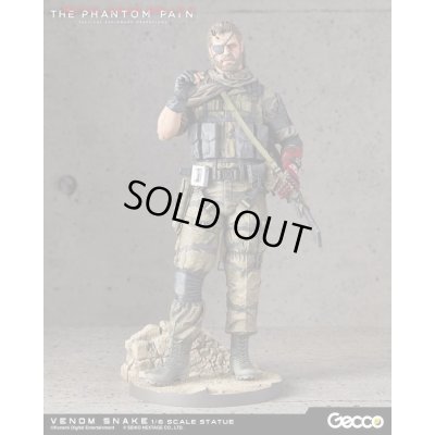 Photo3: METAL GEAR SOLID V: THE PHANTOM PAIN / VENOM SNAKE 1/6 Scale Statue (Free Shipping)