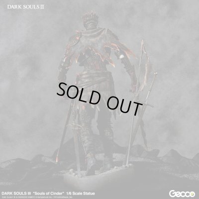 Photo6: DARK SOULS III, Souls of Cinder 1/6 Scale Statue