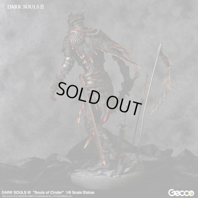 Photo5: DARK SOULS III, Souls of Cinder 1/6 Scale Statue