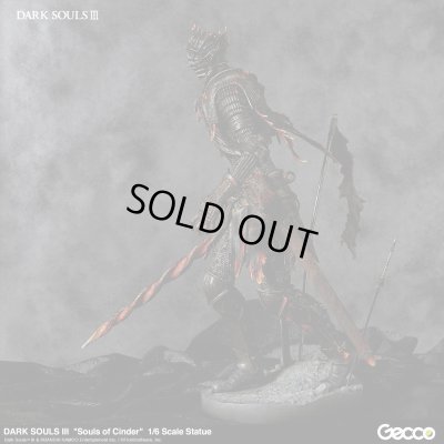 Photo4: DARK SOULS III, Souls of Cinder 1/6 Scale Statue