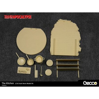 Photo5: Tales from the Apocalypse: Diorama Collection, The Kitchen - 1/16 scale Resin Model Kit