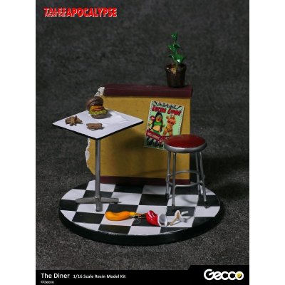 Photo2: Tales from the Apocalypse: Diorama Collection, The Diner - 1/16 scale Resin Model Kit