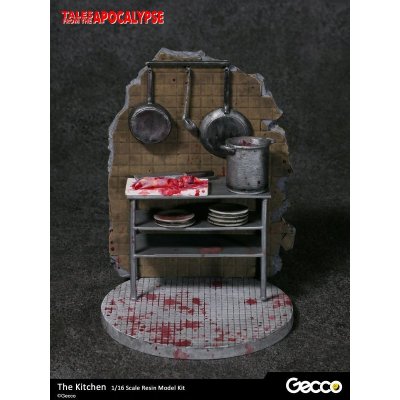 Photo2: Tales from the Apocalypse: Diorama Collection, The Kitchen - 1/16 scale Resin Model Kit