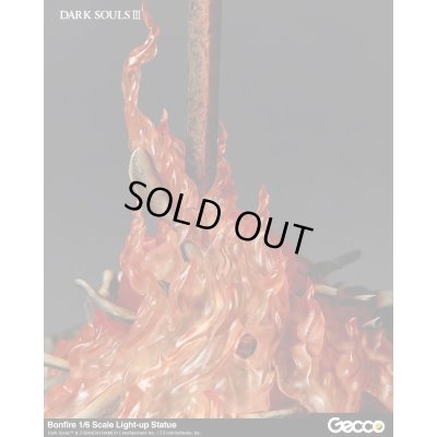 Photo9: DARK SOULS III, Bonfire 1/6 Scale Light-up Statue