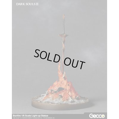 Photo8: DARK SOULS III, Bonfire 1/6 Scale Light-up Statue