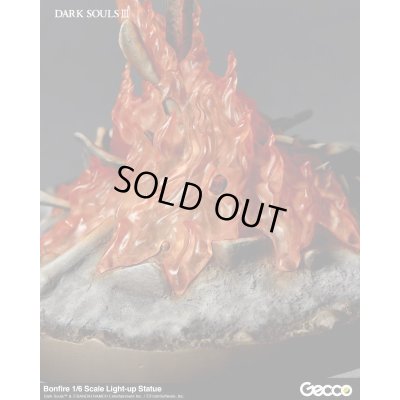 Photo10: DARK SOULS III, Bonfire 1/6 Scale Light-up Statue