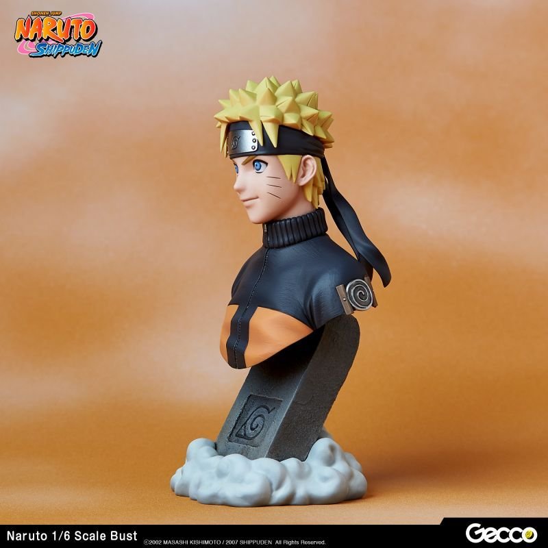 Naruto Shippuden Naruto Uzumaki 1 6 Scale Bust Gecco Direct