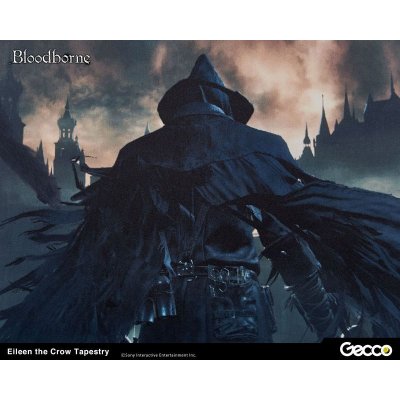 Photo3: Bloodborne, Eileen the Crow Tapestry