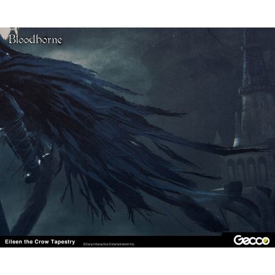 Photo4: Bloodborne, Eileen the Crow Tapestry