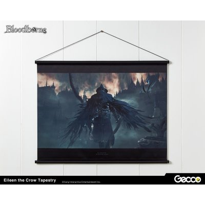 Photo1: Bloodborne, Eileen the Crow Tapestry