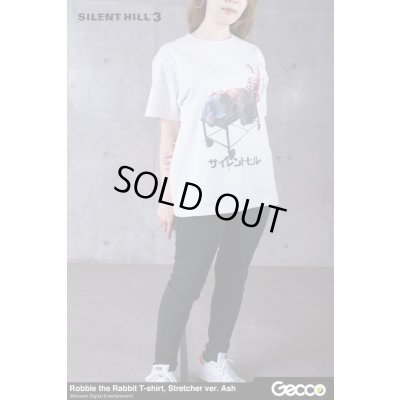 Photo12: SILENT HILL 3/ Robbie the Rabbit T-Shirt, Stretcher ver. (Color: Ash)