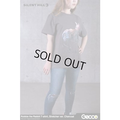 Photo12: SILENT HILL 3/ Robbie the Rabbit T-Shirt, Stretcher ver. (Color: Charcoal)