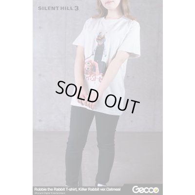 Photo16: SILENT HILL 3/ Robbie the Rabbit T-Shirt, Killer Rabbit ver. (Color: Oatmeal)