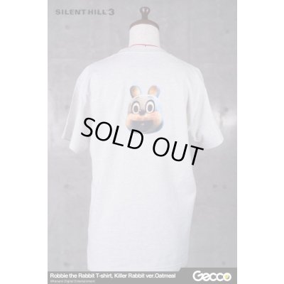 Photo8: SILENT HILL 3/ Robbie the Rabbit T-Shirt, Killer Rabbit ver. (Color: Oatmeal)