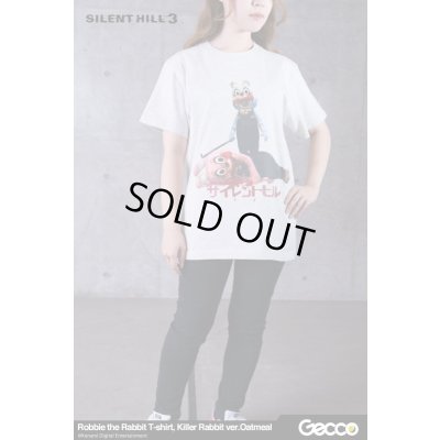 Photo9: SILENT HILL 3/ Robbie the Rabbit T-Shirt, Killer Rabbit ver. (Color: Oatmeal)