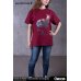 Photo12: SILENT HILL 3/ Robbie the Rabbit T-Shirt, Stretcher ver. (Color: Burgundy)