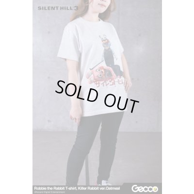 Photo10: SILENT HILL 3/ Robbie the Rabbit T-Shirt, Killer Rabbit ver. (Color: Oatmeal)