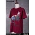 Photo10: SILENT HILL 3/ Robbie the Rabbit T-Shirt, Stretcher ver. (Color: Burgundy)