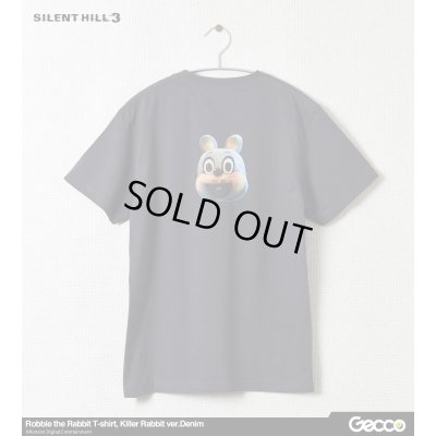 Photo17: SILENT HILL 3/ Robbie the Rabbit T-Shirt, Killer Rabbit ver. (Color: Denim)