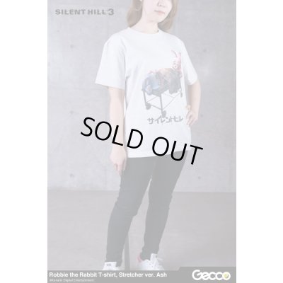 Photo11: SILENT HILL 3/ Robbie the Rabbit T-Shirt, Stretcher ver. (Color: Ash)