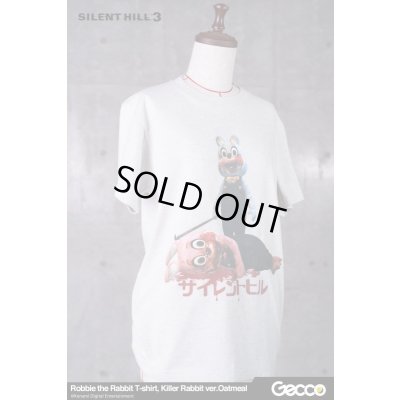Photo6: SILENT HILL 3/ Robbie the Rabbit T-Shirt, Killer Rabbit ver. (Color: Oatmeal)