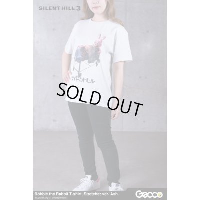 Photo15: SILENT HILL 3/ Robbie the Rabbit T-Shirt, Stretcher ver. (Color: Ash)