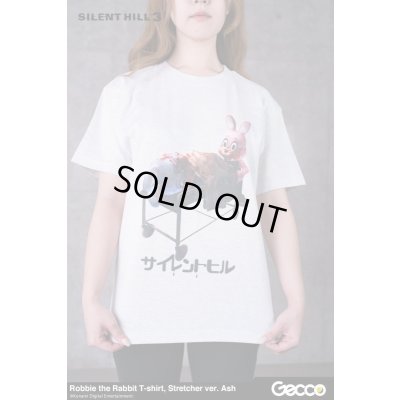 Photo6: SILENT HILL 3/ Robbie the Rabbit T-Shirt, Stretcher ver. (Color: Ash)
