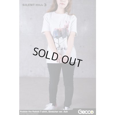 Photo16: SILENT HILL 3/ Robbie the Rabbit T-Shirt, Stretcher ver. (Color: Ash)
