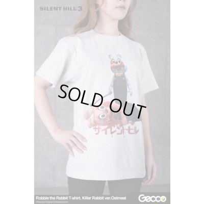 Photo3: SILENT HILL 3/ Robbie the Rabbit T-Shirt, Killer Rabbit ver. (Color: Oatmeal)