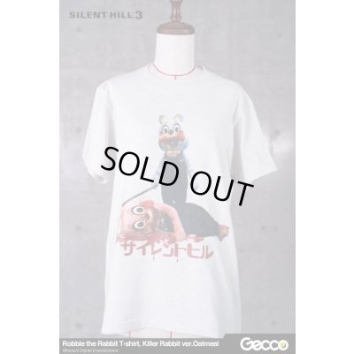 Photo7: SILENT HILL 3/ Robbie the Rabbit T-Shirt, Killer Rabbit ver. (Color: Oatmeal)