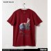 Photo1: SILENT HILL 3/ Robbie the Rabbit T-Shirt, Stretcher ver. (Color: Burgundy) (1)